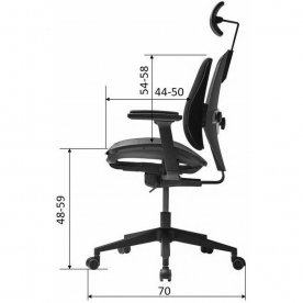 Компьютерное кресло Alpha-HBDA-M