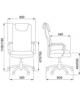 Компьютерное кресло Germes