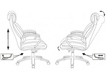 Компьютерное кресло T-9904NSL