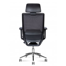 Компьютерное кресло Mono black chrom