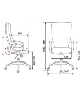 Компьютерное кресло IQ CX0898H-0-54
