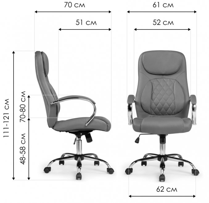 Компьютерное кресло Tron black