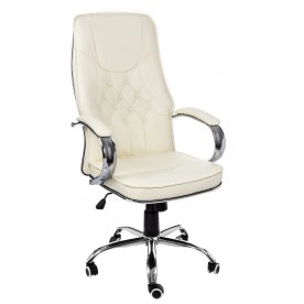 Компьютерное кресло Twinter бежевое