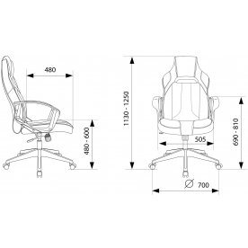 Компьютерное кресло Zombie 400