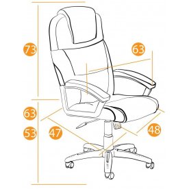 Компьютерное кресло Bergamo