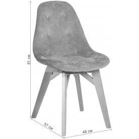 Деревянный стул Eames lite