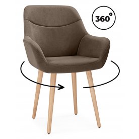 Деревянный стул Флюид 360