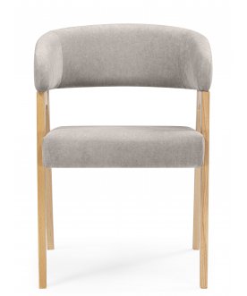 Стул-кресло Невада 1 ткань 231 / натуральное дерево