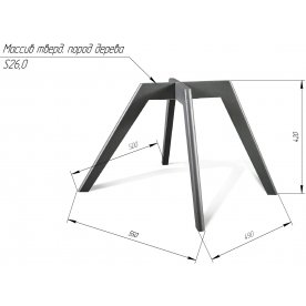 Деревянный стул SHT-ST35/S39