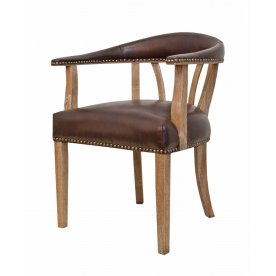 Мягкий стул с подлокотниками Tanner