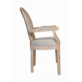 Мягкий стул с подлокотниками Volker Arm Grey