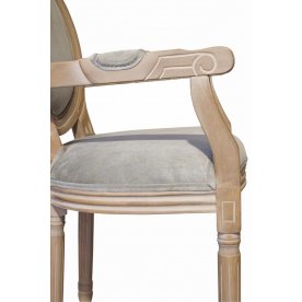 Мягкий стул с подлокотниками Volker Arm Grey