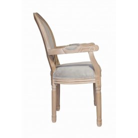 Мягкий стул с подлокотниками Volker Arm Grey