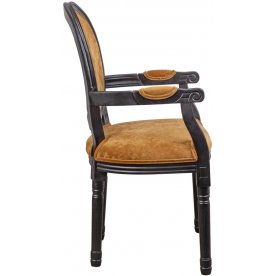 Мягкий стул с подлокотниками Volker Arm Orange