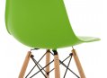 Пластиковый стул Eames PC-015 зеленый
