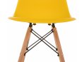 Пластиковый стул Eames PC-015 желтый