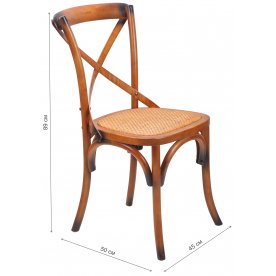 Деревянный стул Cross back