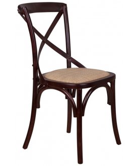 Стул Cross Back Chocolate