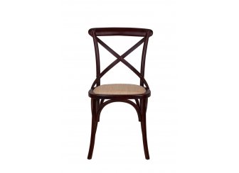 Стул Cross Back Chocolate