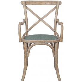 Стул Cross Back Old Arm