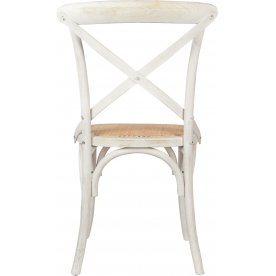 Стул Cross Back White Brush