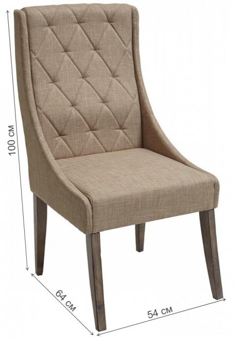 Стул LT P18481 warm grey / fabric