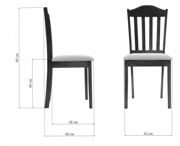 Стул Midea white