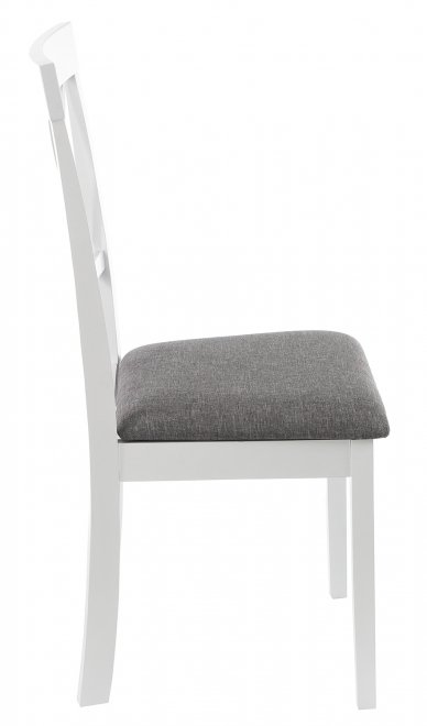 Стул Shem white / light grey