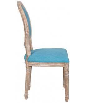 Стул Volker Oak Light Blue