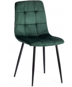 Комплект стульев Chilly (mod. JSC-220) dark green (темно-зеленый) HLR57 / черный