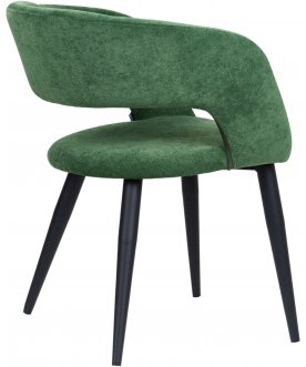 Стул-кресло Hugs зеленый / черный