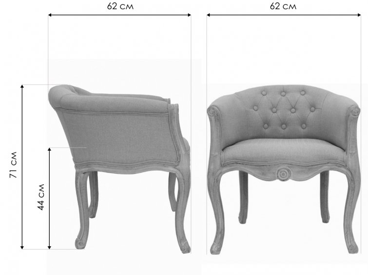 Кресло Kandy 5KS24559-BLACK black