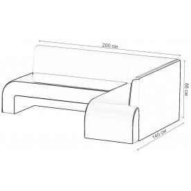 Кухонный диван Кармен