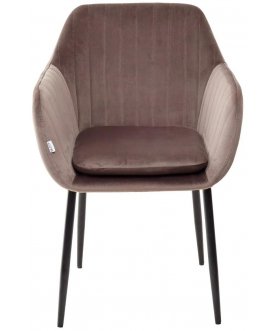 Стул-кресло Alabama велюр bluvel-38 latte / черный