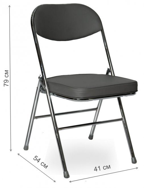 Складной стул S108 grey