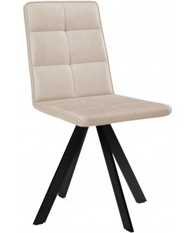 Стул на металлокаркасе DikLine 230 beige / черный