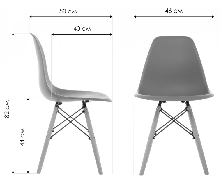 Стул Eames light green