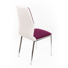 Стул F668 фиолетовый / белый