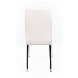 Стул F668 фиолетовый / белый