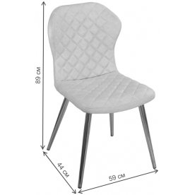 Стул на металлокаркасе Анкона Z-4 БЛ 62