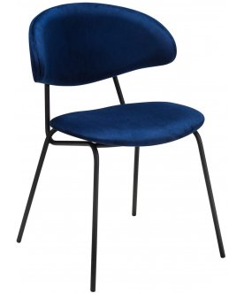 Стул на металлокаркасе Calipso blue