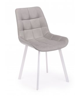 Стулья на металлокаркасе Челси 360 латте (zd 290) / белый