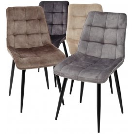 Стул на металлокаркасе Chic Bluvel-19