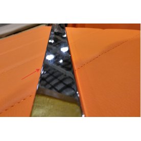 Стул на металлокаркасе DC2-001 orange / chrome DC2-001