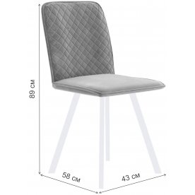 Стул на металлокаркасе DikLine 202