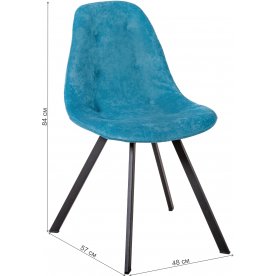 Стул на металлокаркасе Eames Loft