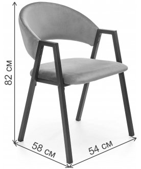 Стул на металлокаркасе Эсве