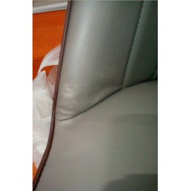 Стул на металлокаркасе Flor gray / brown / black