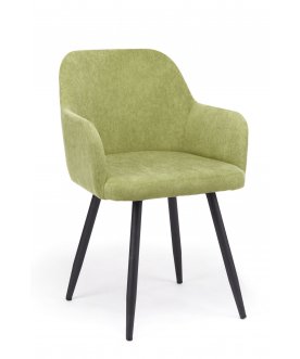 Стул-кресло Инфини терракота (ocean 015) / черный