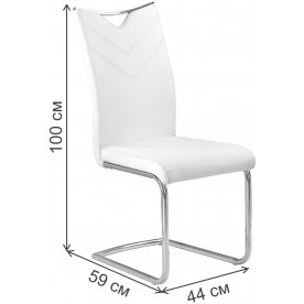 Стул на металлокаркасе K224